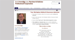 Desktop Screenshot of laliversidge.com