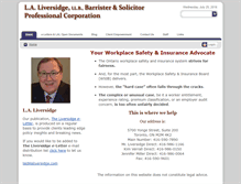 Tablet Screenshot of laliversidge.com
